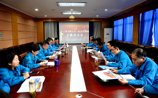 皖南電機黨委召開理論學(xué)習(xí)中心組會議