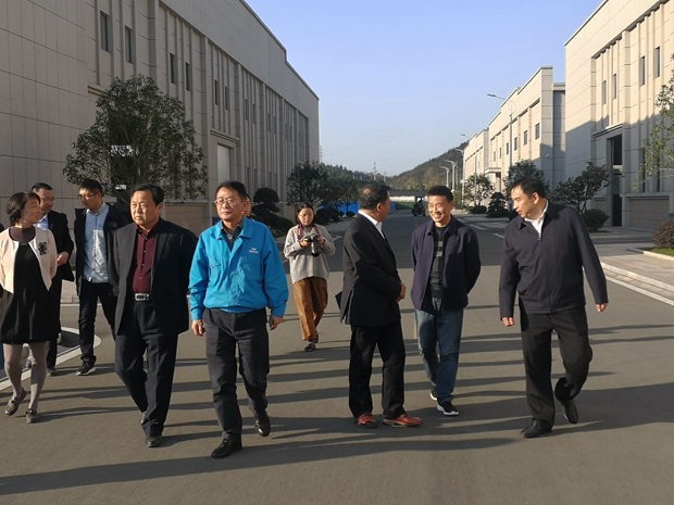 懷遠(yuǎn)縣政協(xié)黨組書記、主席郭長富帶領(lǐng)該縣政協(xié)考察團(tuán)一行來皖南電機(jī)考察